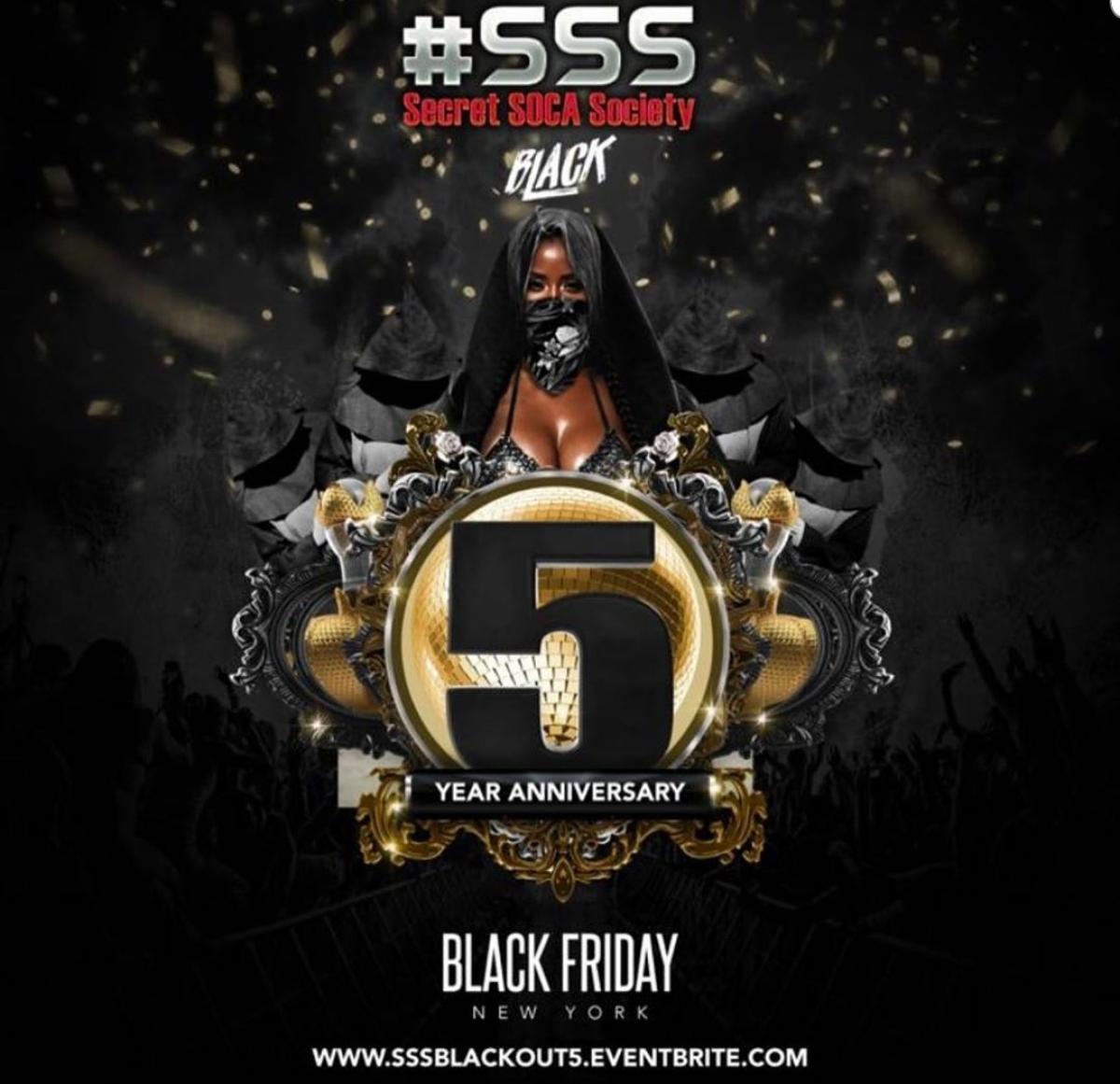 #SSS Black flyer or graphic.